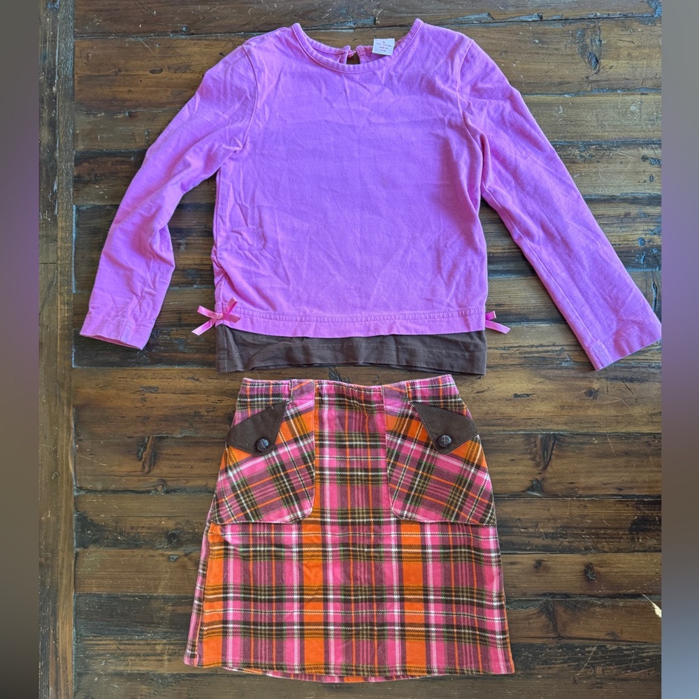 Fall/Winter Outfit (Suede Like Skirt and Top)